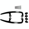 Per Kawasaki Z650 2017-2018 Arco di tiro del bracciolo del sedile posteriore del motociclo (nero)