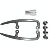 Per Kawasaki Z650 2017-2018 Arco di tiro del bracciolo del sedile posteriore del motociclo (titanio)