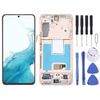 Per Samsung Galaxy S22 5G SM-S901B Digitalizzatore schermo LCD originale assemblaggio completo con cornice (oro)