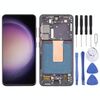 Per Samsung Galaxy S23 SM-S911B 6,43 pollici versione USA OLED LCD Screen Digitizer assemblaggio completo con cornice (nero)