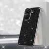 Per vivo iQOO Neo9S Pro+ Custodia per telefono con polvere glitterata elettrolitica (nera)