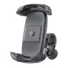 Staffa di supporto per telefono da bicicletta per motocicletta (nera)