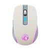 Mouse da gioco wireless silenzioso a 6 tasti Bluetooth Dual Mode iMICE G903 (beige)
