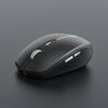 Mouse da gioco wireless silenzioso a 6 tasti a doppia modalità iMICE G904 (nero)