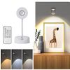 Faretto LED ricaricabile con sensore di movimento wireless con telecomando 1200mAH bianco