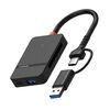 Lettore di schede multifunzione ADS-316 8 in 1 Type-C+USB