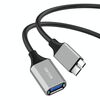 Cavo adattatore USB 3.0 A femmina a Micro B per disco rigido mobile, lunghezza: 0,2 m