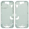 Per iPhone 15 Cornice centrale Piastra con tasti laterali + Vassoio per schede, Versione: Versione Cina (Verde)