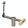 Morsa da tavolo regolabile per lavorazione del legno, morsetto a clip fisso rapido, cricchetto, stile: 20 mm, argento
