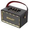 Zealot MT01 Retro Card Altoparlante portatile wireless Bluetooth (nero)