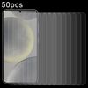 Per Samsung Galaxy S25 5G 50 pezzi 0,26 mm 9H 2,5D Pellicola in vetro temperato