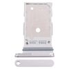 For Samsung Galaxy S24 FE SM-S721B Original SIM Card Tray + SIM Card Tray (Silver)