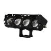 Motorcycle Spotlight External Lens Car LED Headlight Strong Spot Fog Light, Model: Near Yellow+Far White-3 Wires