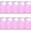 Per iPhone 16 Pro Max 10 pezzi Adesivo per cover posteriore