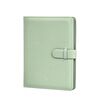 3 Inch 80 Pockets Photo Lychee Print Album Photo Book Card Album(Green)