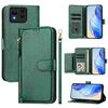 Per Asus Zenfone 11 Ultra Multi-Card Slots Zipper Wallet Custodia in pelle per telefono (verde)