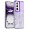 Per OPPO Reno12 Pro Global Candy PC Hybrid TPU Custodia antiurto per telefono (viola)