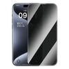 Per iPhone 15 Pro Max Baseus Crystalline Series 2 pezzi Pellicola protettiva in vetro temperato per la privacy (trasparente)