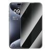 Per iPhone 15 Pro Baseus Crystalline Series 2 pezzi Pellicola protettiva in vetro temperato per la privacy (trasparente)