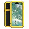 Per iPhone 16 Pro Max LOVE MEI Custodia per telefono antiurto impermeabile antipolvere in metallo (giallo)