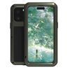 Per iPhone 16 Pro Max LOVE MEI Custodia per telefono antiurto impermeabile antipolvere in metallo (verde militare)