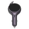 K1 con cavo retrattile Caricabatterie per auto Tipo-C PD 20W Adattatore di ricarica rapida