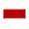 Adesivo per scatola portaoggetti per copilota con guida a sinistra per Chevrolet Malibu 2016-2024 (rosso)