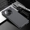 Custodia per telefono in TPU antiurto con trama in fibra di carbonio per OnePlus Ace 5 / 5 Pro (nero)
