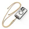 DUX DUCIS Garden Series Tile Pattern Lanyard regolabile per telefono con tracolla (giallo smalto)