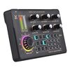 V80 per telefono cellulare computer portatile live streaming karaoke scheda audio mixer