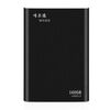 WEIRD 160 GB 2,5 pollici USB 3.0 Trasmissione ad alta velocità Guscio in metallo Disco rigido mobile leggero ultrasottile (nero)