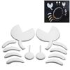 3D Crab Pattern Auto Emblem Logo Decorazione Adesivo per auto, Dimensioni: 10 cm x 8 cm (circa) (Argento)