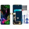 Schermo LCD originale per LG G8 ThinQ / G820QM / G820V / G820N / G820UM con digitalizzatore assemblaggio completo (nero)
