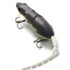 15.5cm15.5g Broken Mouse Minnow Esca Esca Esca dura Esca finta Attrezzatura da pesca (n. 4 Marrone)
