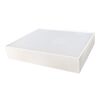 Scatola per scheda lightbox a LED visualizzatore di foto, spina americana (bianca)