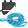 Corda del rimorchio della bicicletta Corda di trazione della tensione del genitore-bambino (borsa blu + triangolo)