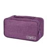 Sacchetto di stoccaggio impermeabile da viaggio Borsa per stoccaggio della biancheria intima (viola)