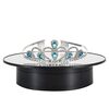 Puntaggi girevoli per giradischi rotante da 25 cm USB Power Shooting Shooting Puntable (Specchio nero)