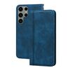 Per Samsung Galaxy S23 Ultra 5G Custodia per telefono in PU con vibrazione orizzontale magnetica aziendale smerigliata (blu)