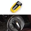 Per Porsche Cayenne 2011-2017 Pulsante interruttore di accensione chiave di avviamento con un solo pulsante per auto (giallo)