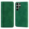 Custodia per telefono in PU magnetica orizzontale ultra satinata per Samsung Galaxy S24 (verde)