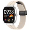 Per cinturino in silicone con fibbia magnetica pieghevole Xiaomi Mi Band 8 Pro (Starlight)