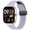 Per cinturino in silicone con fibbia magnetica pieghevole Xiaomi Mi Band 8 Pro (viola)