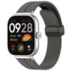 Per cinturino in silicone con fibbia magnetica pieghevole Xiaomi Mi Band 8 Pro (grigio scuro)