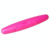 Custodia per spazzolino da denti portatile da viaggio sigillata con coperchio e serratura (rosa rossa)