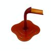 Portabottiglie per vino rovesciato, espositore per vino (viola)