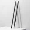 HAOCAI Protezione paraurti bordo porta striscia anticollisione portiera auto da 40 cm, colore: nero 2 pezzi