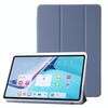 Per Huawei Matepad SE 11 2024 Custodia per tablet in pelle a 3 pieghe in acrilico trasparente (viola lavanda)