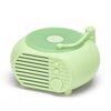 Mini giradischi retrò Altoparlante Bluetooth wireless Scheda multifunzionale Altoparlante da tavolo (Verde Verde)