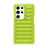 Custodia per telefono in TPU color caramello per Samsung Galaxy S24 Ultra 5G Capsule Series (verde)